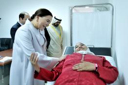 Image du Maroc Professionnelle de  SAR la Princesse Lalla Hasnaa, Présidente d’Honneur de l’Association pour le développement humain  " Hassanate ", a présidé, la cérémonie d’inauguration du Centre de santé urbain " Massira II ", après les travaux de sa rénovation à Témara, Lundi 18 Février 2019. (Photo/ SPPR) via Jalilbounhar.com 